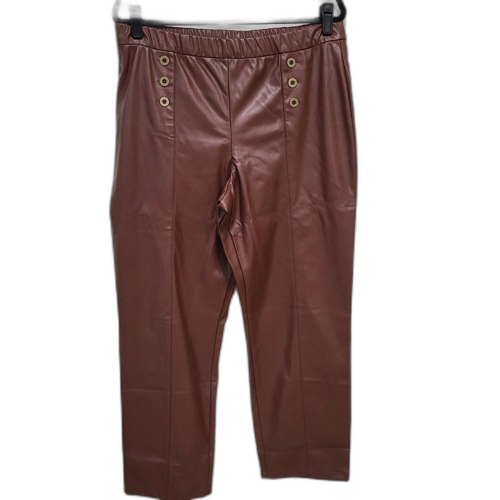 Faux Leather Pants